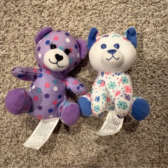 Build-A-Bear Other - Lot of 2 2015 McDonald's Happy Meal Build-A-Bear Workshop